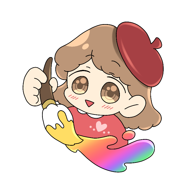 デフォルメのアイコンイラストになります
。