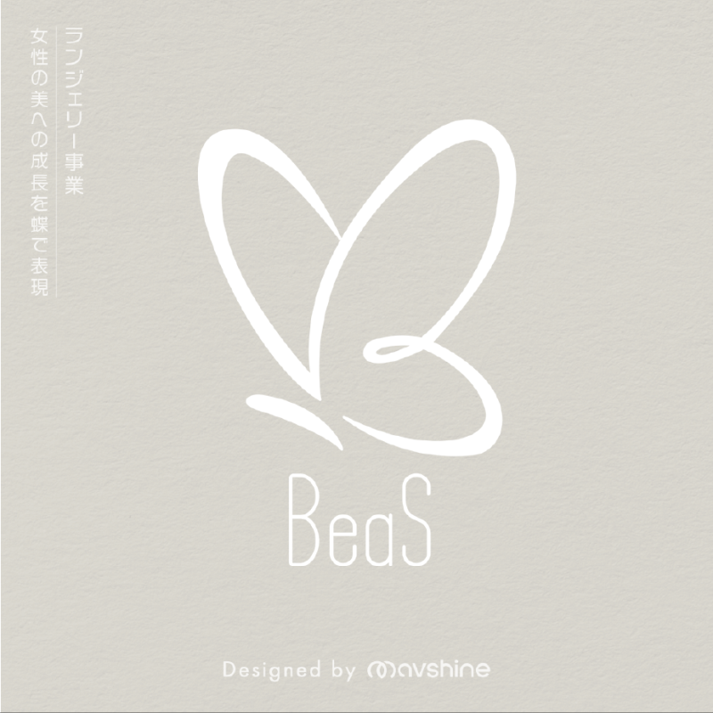 ▶︎CONCEPT ＆ BRANDING
「女性として自由に美しく羽ばたくー。」をコンセプトに美の象徴である蝶をモチーフにしたデザイン。
名称の頭文字である「B」を蝶の羽で女性らしい曲線を使い表現しました。