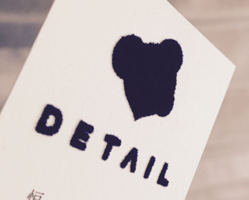 Business Card （フロッキー加工）