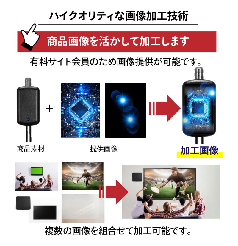 ECサイト画像加工例