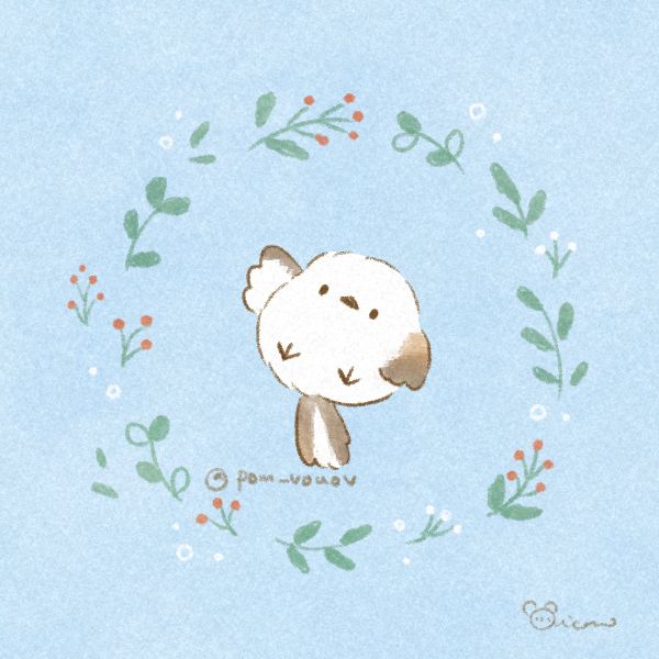 もふもふシマエナガ