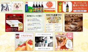 ・プロが撮影したような写真に補正します
・キャッチコピーご提案可能です
どちらも無料で承ります！