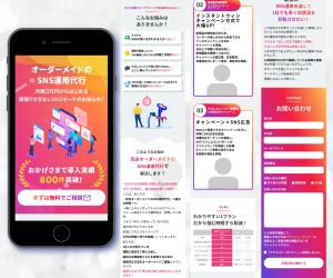 SNS運用代行_LP