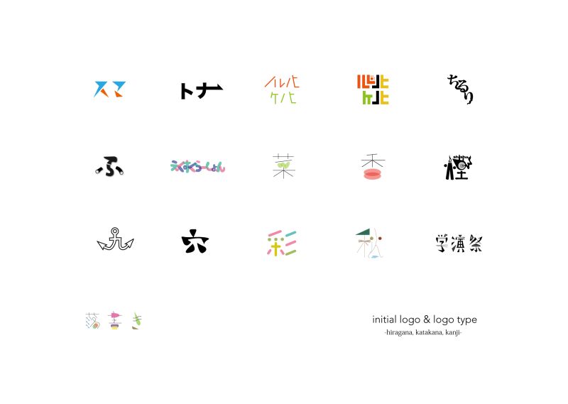 フォント　ロゴ　