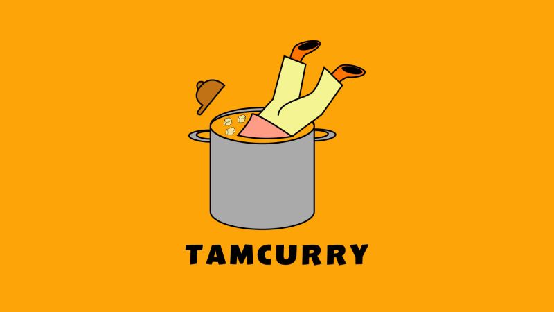 長野県にオープン予定のカレー屋さんのロゴを制作しました。